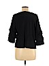 American Eagle Outfitters Black 3/4 Sleeve Top Size M - photo 2