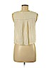 Kendall & Kylie 100% Rayon Ivory Sleeveless Blouse Size M - photo 2