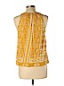 Lucky Brand Yellow Sleeveless Top Size L - photo 2