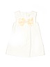 Heirloom by Polly Flinders 100% Cotton Solid Ivory Special Occasion Dress 9-12 MO / 12 MO - photo 1