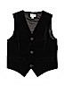 The Children's Place 100% Cotton Black Tuxedo Vest Size 10 - photo 1