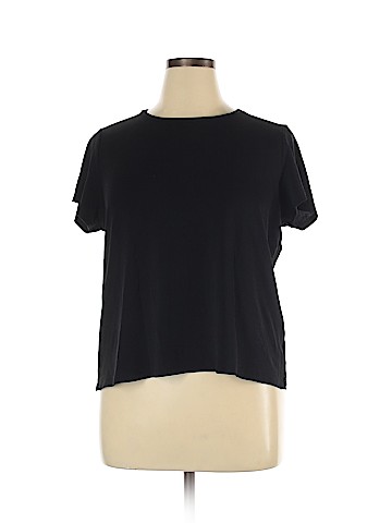 Eileen Fisher Short Sleeve Silk Top (view 1)