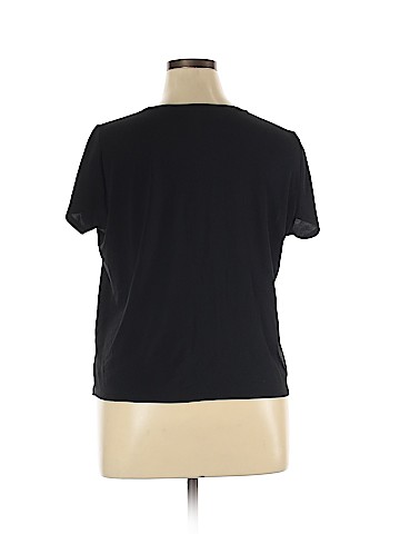 Eileen Fisher Short Sleeve Silk Top (view 2)