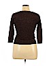 Metro7 Brown Long Sleeve Top Size XL - photo 2