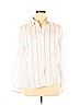 Pendleton 100% Polyester Ivory Long Sleeve Button-Down Shirt Size 14 - photo 1