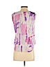 Armani Collezioni 100% Polyester Purple Sleeveless Blouse Size 4 - photo 2