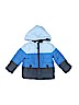 Little Me 100% Polyester Color Block Blue Coat 12-18 MO / 18 MO - photo 1