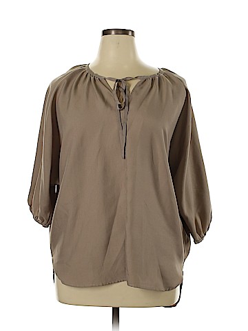 Assorted Brands 3/4 Sleeve Blouse (view 1)