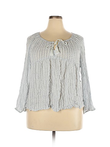 Old Navy Long Sleeve Blouse (view 1)