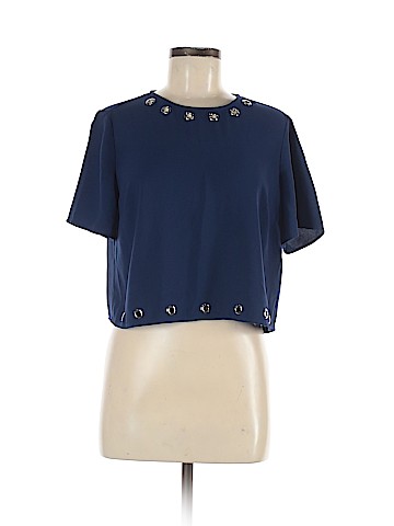 MICHAEL Michael Kors Short Sleeve Blouse (view 1)