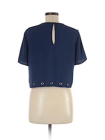 MICHAEL Michael Kors Short Sleeve Blouse (view 2)