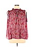 Gap 100% Polyester Burgundy Sleeveless Top Size XL - photo 1