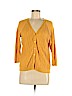 Talbots Outlet 100% Cotton Yellow Cardigan Size M (petite) - photo 1