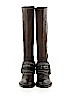 Vera Wang 100% Leather Brown Boots Size 8 - photo 2