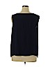 Uniform John Paul Richard 100% Rayon Blue Sleeveless Blouse Size 1X - photo 2