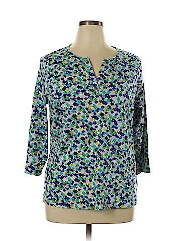 Kim Rogers 3/4 Sleeve Top (view 1)