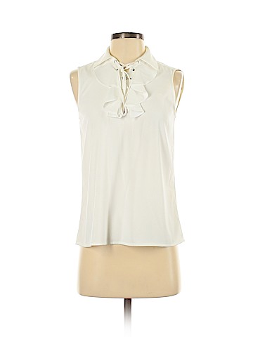 Karl Lagerfeld Paris Sleeveless Blouse (view 1)