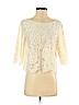 Club Monaco Ivory 3/4 Sleeve Blouse Size S - photo 1