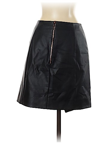 Ted Baker London Faux Leather Skirt (view 2)