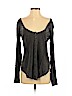 Free People 100% Cotton Gray Long Sleeve Top Size S - photo 1