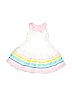 Crown & Ivy 100% Cotton Stripes White Dress Size 4T - photo 1