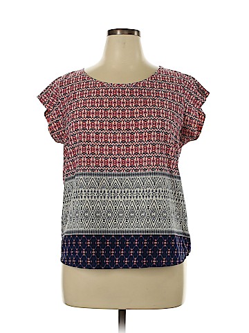 Renee Short Sleeve Blouse (view 1)