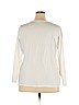 Sejour White Long Sleeve T-Shirt Size 2X - photo 2