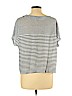 Christian Siriano 100% Linen Blue Short Sleeve T-Shirt Size L - photo 2