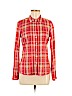 James Perse 100% Cotton Red Long Sleeve Button-Down Shirt Size Med (2) - photo 1