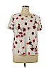 Roz & Ali White Short Sleeve Top Size XL - photo 1