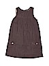 Olive Juice 100% Cotton Gray Dress Size 5T - photo 1