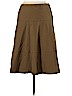 Talbots 100% Cotton Brown Casual Skirt Size 14 - photo 1