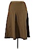 Talbots 100% Cotton Brown Casual Skirt Size 14 - photo 2
