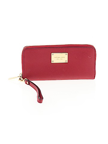 MICHAEL Michael Kors Leather Wristlet (view 1)