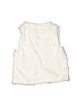 Healthtex 100% Cotton Ivory Faux Fur Vest Size 5T - photo 2