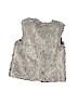 OshKosh B'gosh 100% Polyester Gray Faux Fur Vest Size 4T - photo 2