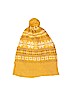 Rosie Sugden 100% Cashmere Solid Yellow Beanie One size - photo 1
