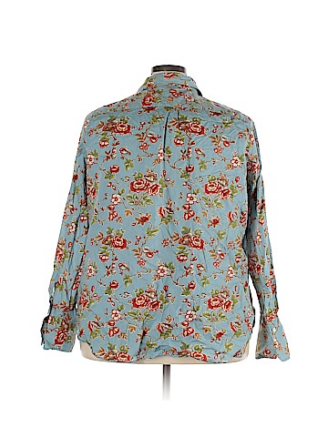 Lands' End Long Sleeve Button-Down Shirt (view 2)