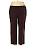 Lane Bryant Burgundy Dress Pants Size 24 - photo 1