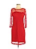 Trina Turk 100% Nylon Red Casual Dress Size 6 - photo 1