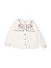 Carter's White Long Sleeve Blouse Size 5 - photo 1