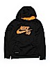 Nike 100% Polyester Graphic Black Pullover Hoodie Size 12 - 13 - photo 1