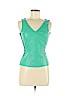 Bailey 44 100% Leather Green Leather Top Size XS - photo 1