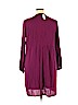 Old Navy 100% Rayon Purple Casual Dress Size 1X - photo 2