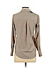 H&M 100% Polyester Tan Long Sleeve Blouse Size 4 - photo 2