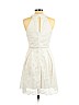 Francesca's 100% Polyester White Cocktail Dress Size L - photo 2