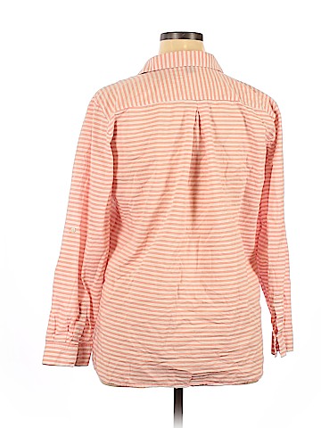 Nine West Long Sleeve Button-Down Shirt (view 2)