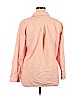 Nine West 100% Cotton Pink Long Sleeve Button-Down Shirt Size XL - photo 2