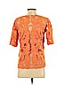 H&M Orange Short Sleeve Blouse Size 4 - photo 2