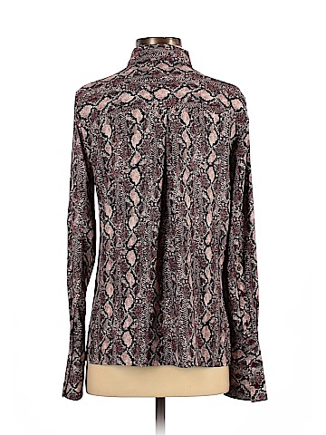 Equipment Long Sleeve Button-Down Shirt (view 2)